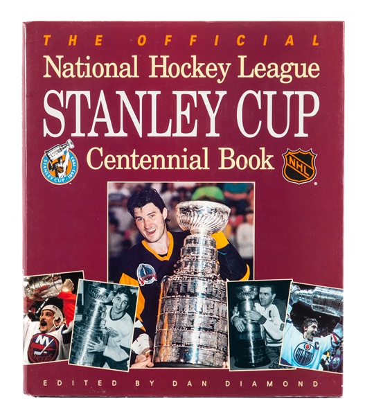 Stanley Cup Centennial Book Signed by 29 HOFers! - 71 Total Signatures Including Deceased HOFers Howe, Hull, Beliveau, Worsley, Bossy and The Rocket 