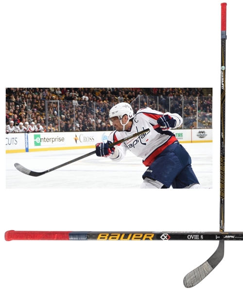 Alexander Ovechkins 2015-16 Washington Capitals Bauer Supreme 1S Game-Used Stick - "Rocket" Richard Trophy Season! - Capitals Authenticated!