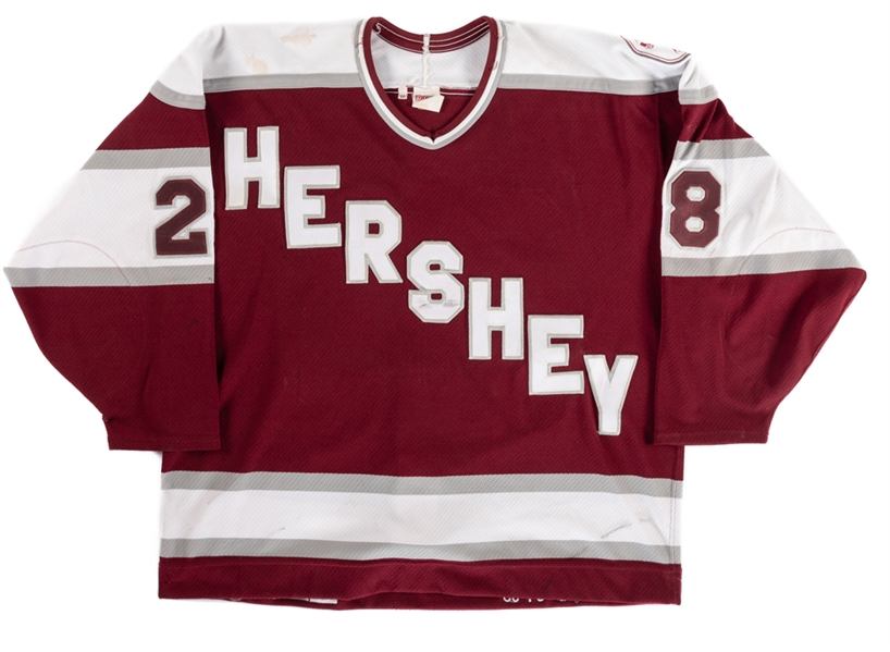 Chris Therriens 1994-95 AHL Hershey Bears Game-Worn Jersey