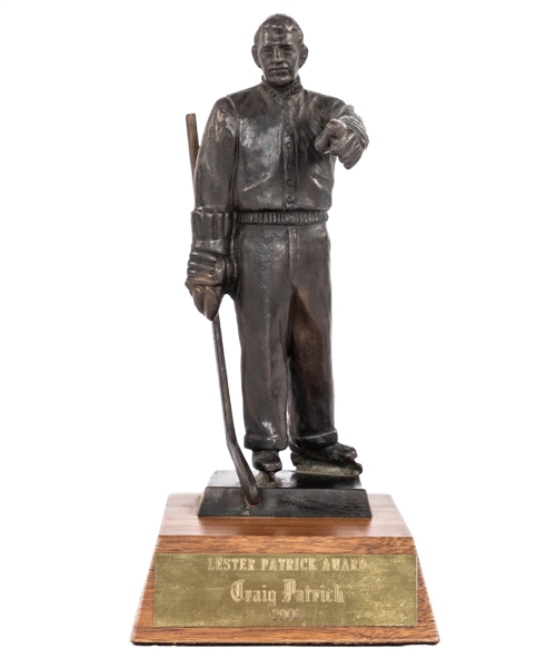 Craig Patricks 2000 Lester Patrick Award Trophy (11")