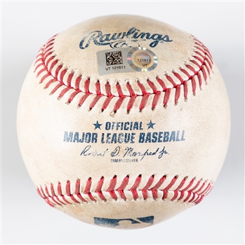 April 26th, 2024 Toronto Blue Jays vs Los Angeles Dodgers Game-Used Baseball Pitched to Shohei Ohtani - MLB Authenticated! - Record Breaking 50/50 Season!