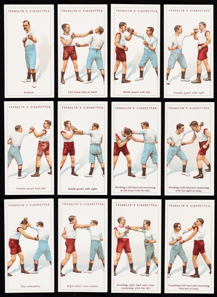 1924 Franklyn Davey Boxing Complete 25-Card Set