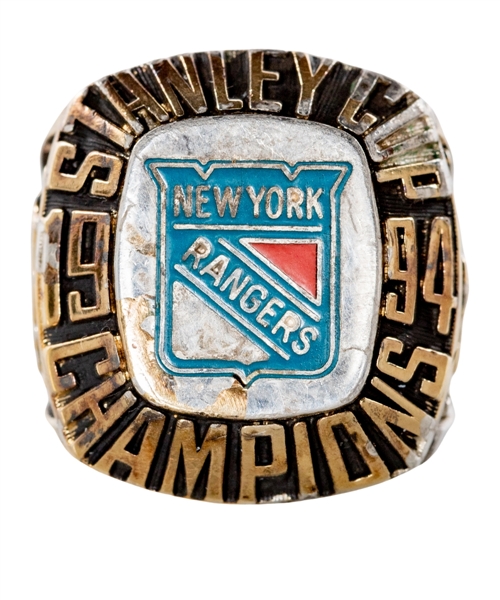 New York Rangers 1993-94 Stanley Cup Champions Limited-Edition Ring (#2023/5000)