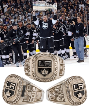 Los Angeles Kings 2011-12 Stanley Cup Championship Tiffany & Co Sterling Silver Staff Ring
