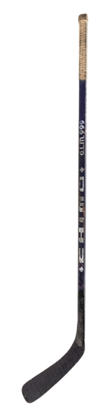 Guy Lafleurs Late-1980s/Early-1990s New York Rangers/Quebec Nordiques Signed Chimo GLM 999 Game-Used Stick