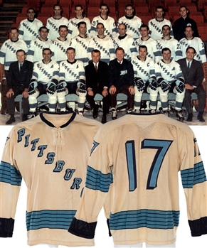 Bill Speers 1967-68 Pittsburgh Penguins Game-Worn Inaugural Season Jersey 