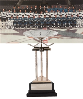 Wayne Thomas 2008-09 San Jose Sharks Presidents Trophy (15")