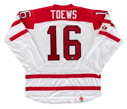 Jonathan Toews Signed 2009 NHL All-Star Game and 2010 Team Canada Jersey Collection of 2 with COAs