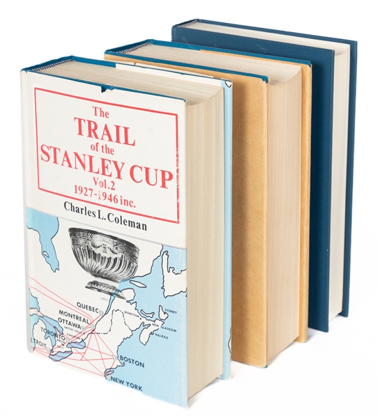 "The Trail to the Stanley Cup" Three-Volume Book Set