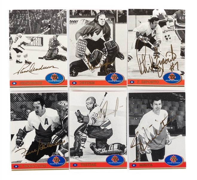 1972 Canada-Russia Series Team Canada Signed “Future Trends” Limited-Edition 36-Card Set with Original Album