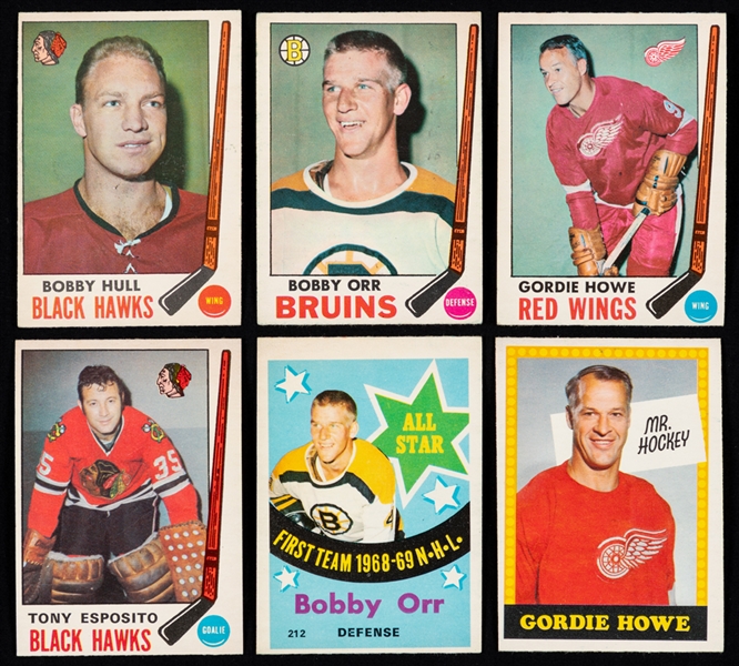 1969-70 O-Pee-Chee Hockey Complete 231-Card Set