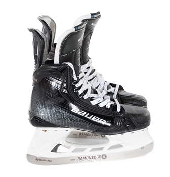 William Nylanders 2023-24 Toronto Maple Leafs Bauer Vapor Hyperlite 2 Practice-Worn Skates with Team LOA