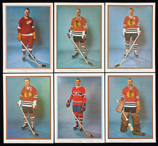 Weekend Magazine 1965-66 First "All-Star Team" Photo Set of 6, Perspectives 1966-67 Pictures (7), 1971-72 NHLPA Pro Star Promotions Postcards (10) and More!