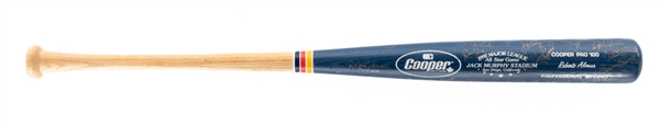 Roberto Alomars 1992 MLB All-Star Game Cooper Pro 100 Professional C243 American League Team-Signed Bat