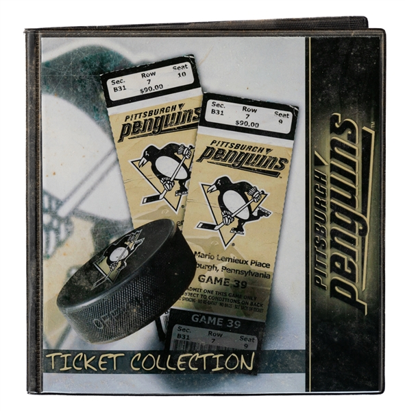 Mellon Arena 2009-10 Final Season Pittsburgh Penguins Complete Season Ticket Set