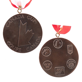 1991 Canada Cup Bronze Medal (Won by Finland) from Kimmo Leinonens Personal Collection with LOA