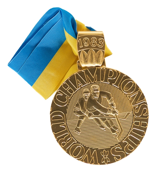 1983 IIHF World Championships Gold Medal (Soviet Union Won Championship)