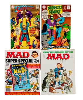 Vintage 1960s/70s Mad Magazine and Comic Collection of 27 
