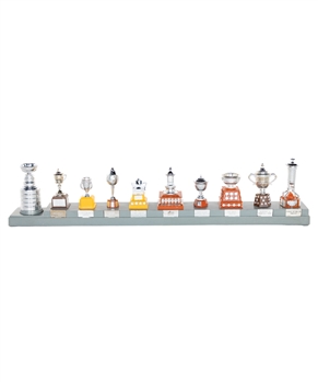 1970s Coleco Hockey Game Miniature Trophy Display