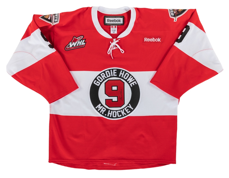 Blake Orbans 2011-12 "Gordie Howe Mr. Hockey" Vancouver Giants Game-Worn Jersey - Signed by Gordie Howe and Blake Orban