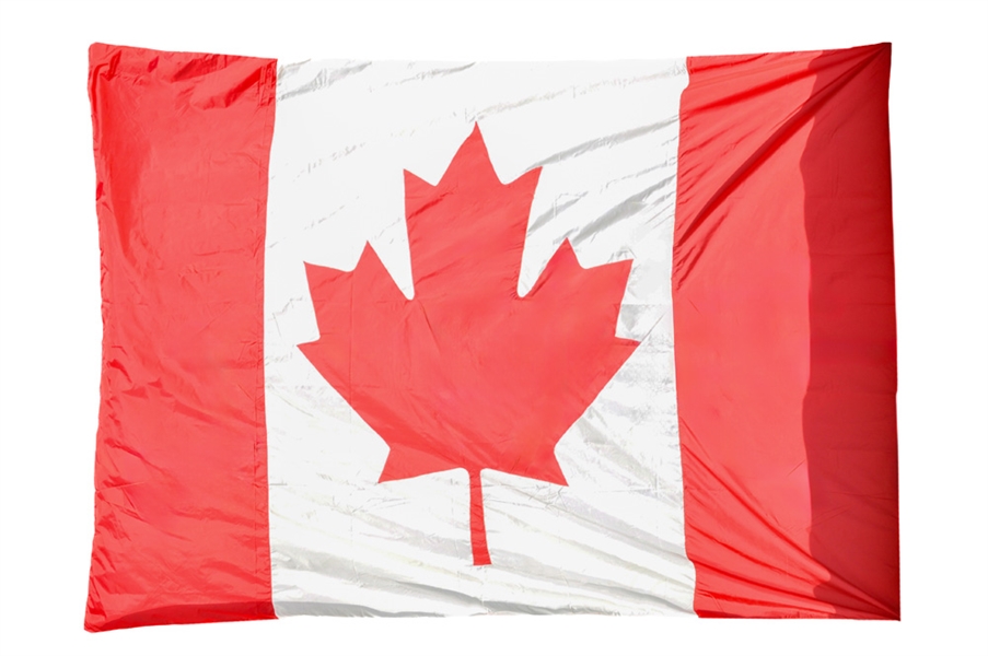 Canadian Flag from the Boston Garden (120" x 180")
