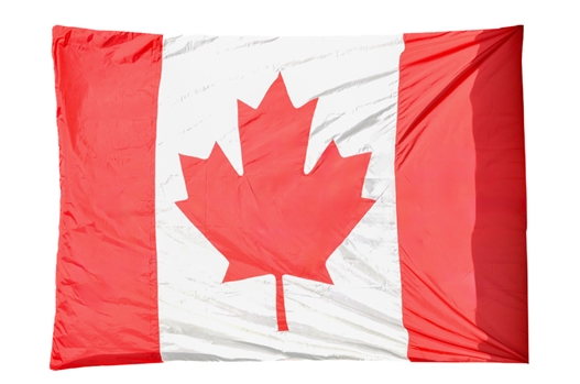 Canadian Flag from the Boston Garden (120" x 180")