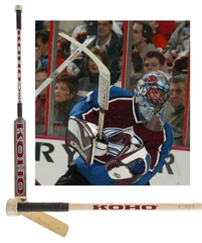 Patrick Roys Early-2000s Colorado Avalanche Koho 500 Game-Used Stick