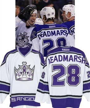 Adam Deadmarshs 2002-03 Los Angeles Kings Game-Worn Jersey with LOA