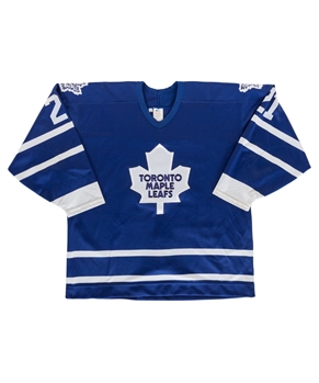 Warren Rychels 1994-95 Toronto Maple Leafs Game-Worn Jersey with Team LOA