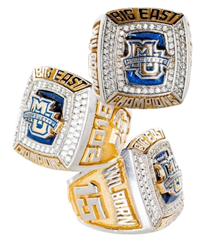 Amani Wilborns 2018-19 NCAA Marquette Golden Eagles Womens Basketball Big East Regular Season Championship Ring