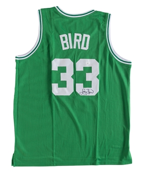 Larry Bird Signed Boston Celtics Jersey with JSA Basic Cert