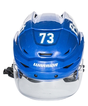 Tyler Toffolis 2020-21 Montreal Canadiens Warrior Game-Worn Helmet with Team COA