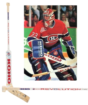 Patrick Roy’s 1992-93 Montreal Canadiens Signed Koho Game-Used Stick with LOA (Lou Nolan Collection) - Stanley Cup Championship Season!