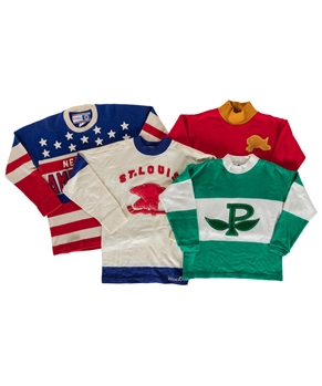 New York Americans, St. Louis Eagles, Winnipeg Victorias and Preston Rivulettes Replica Vintage Hockey Jerseys 