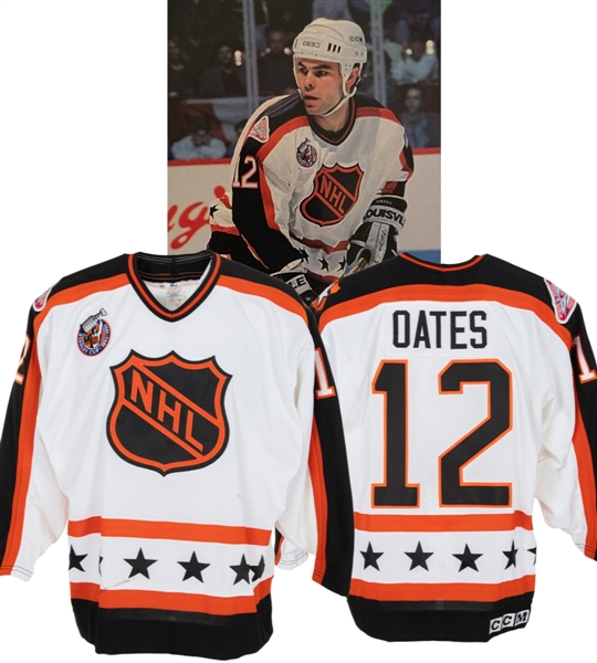 Adam Oates 1993 NHL All-Star Game Wales Conference Game-Worn Jersey from His Personal Collection with His Signed LOA