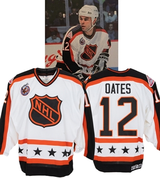 Adam Oates 1993 NHL All-Star Game Wales Conference Game-Worn Jersey from His Personal Collection with His Signed LOA
