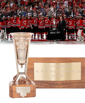 Adam Oates 2011-12 New Jersey Devils Prince of Wales Championship Trophy from His Personal Collection with His Signed LOA (11")