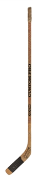 Marcel Dionnes 1972-73 Detroit Red Wings Team-Signed CCM Game-Used Stick - 40-Goal Season!