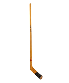 Detroit Red Wings 1956-57 Team-Signed Stick Including Deceased HOFers Howe, Lindsay, Kelly and Pronovost