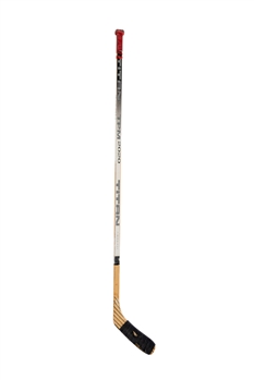 Michel Goulets 1992-93 Chicago Blackhawks Titan TPM 2020 Game-Used Stick 