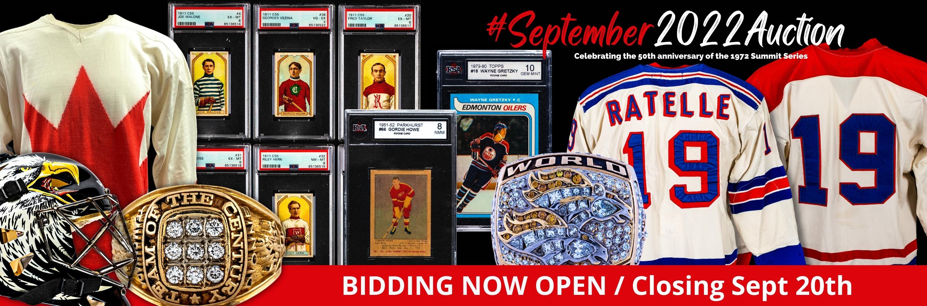 Classic Auctions | Hockey Memorabilia And Sports Cards