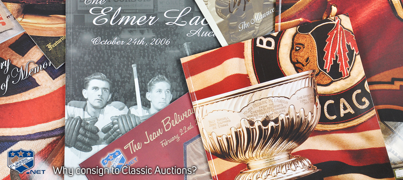 Classic Auctions  Hockey Memorabilia and Sports Cards